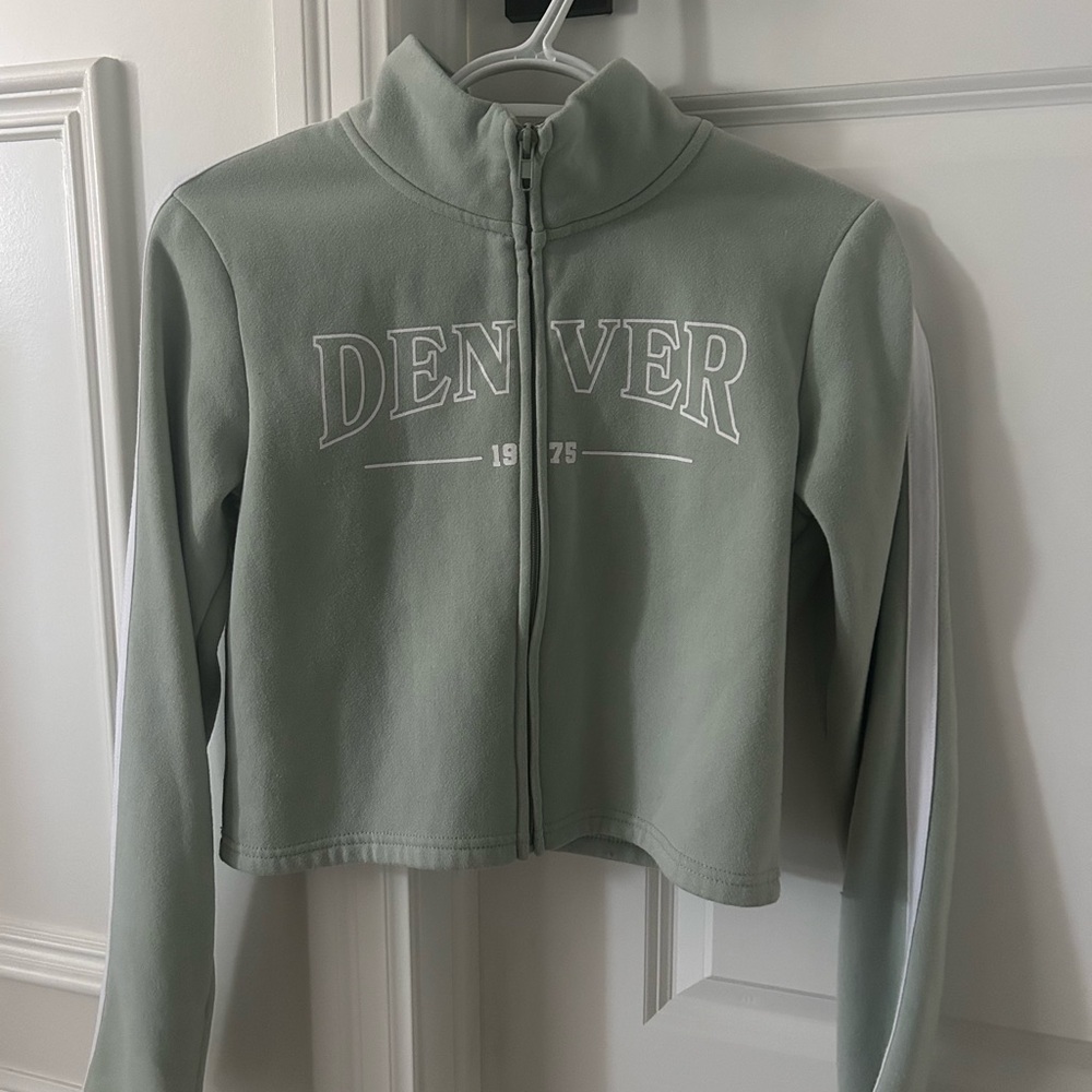 Refuge Sage Green Bomber Jacket